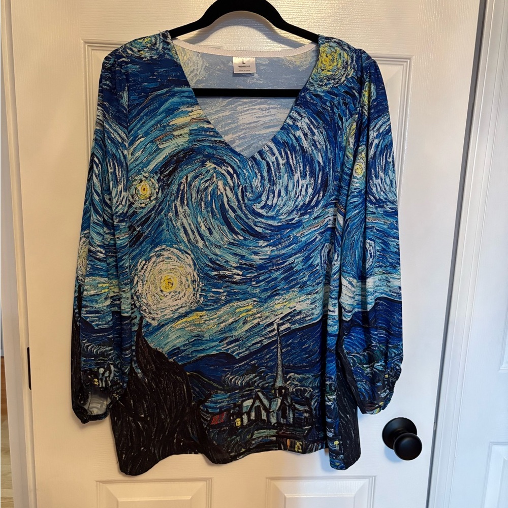 Women's Van Gogh Blouse